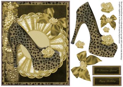 Wild Cat Style Shoes Card Front
