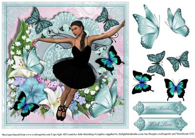 Fairy Flutters Card Topper