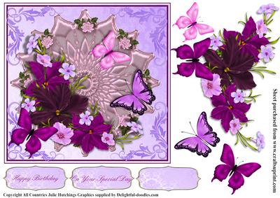 Fabulous Florals Card Topper