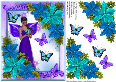 In the Fairy Garden Card Front