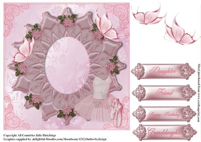 Ballet Tutu in Pink Insert