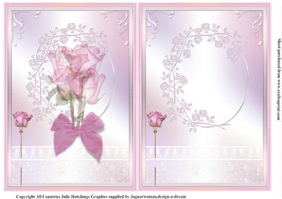Insert to Pink Roses and Lace
