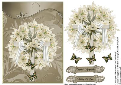 Deepest Sympathy Card Front