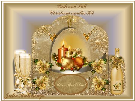 Stunning Push and Pull Christmas Candles Kit