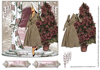 Have a Fabulous Christmas Card Topper