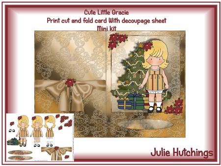 Cute Little Gracie Christmas Day Mini Kit