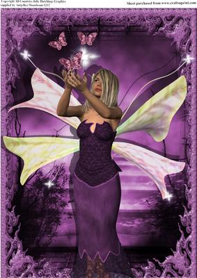 The Flutter Fairy A4