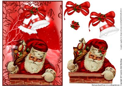 Chimney Santa Claus