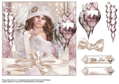 All Wrapped Up Card Topper