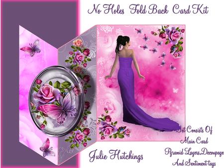 Purple Beauty No Holes Cut and Fold