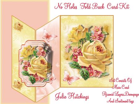 Vintage Lemon Roses No Holes Fold Mini Kit