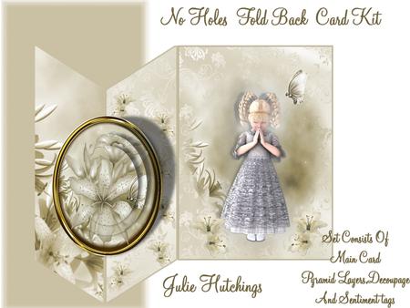 Lilly Prayer Sympathy No Holes Fold Mini Kit