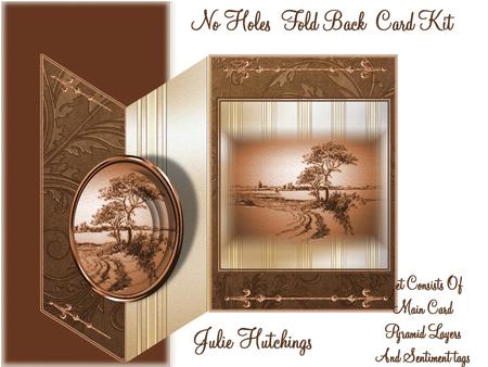 Masculine No Holes Fold Landscape Scene Mini Kit