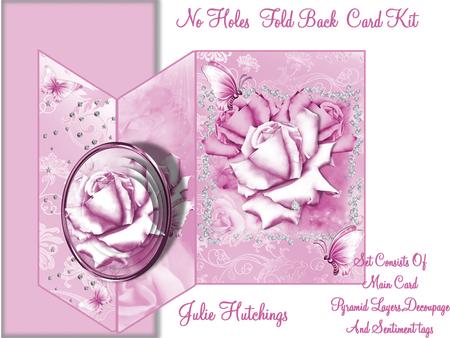 Lush Pink Silky Roses No Holes Fold Mini Kit