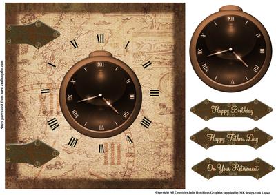Time Card Topper