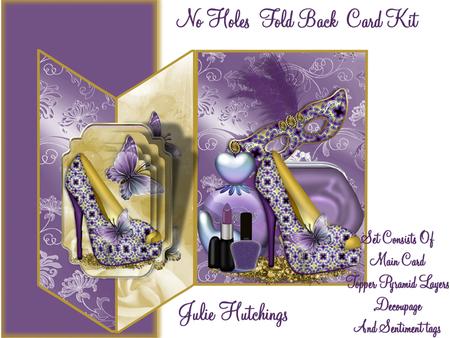 Ladies Night No Holes Fold Card Mini Kit