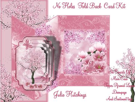 Cherry Magnolia Blossom No Holes Fold Mini Kit