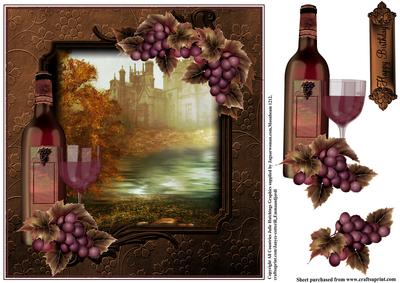 Masculine Wine with a View