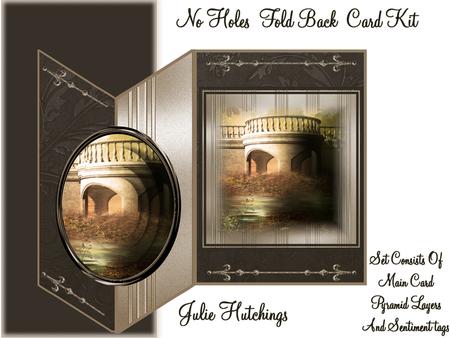 Masculine River View No Holes Fold Card Mini Kit