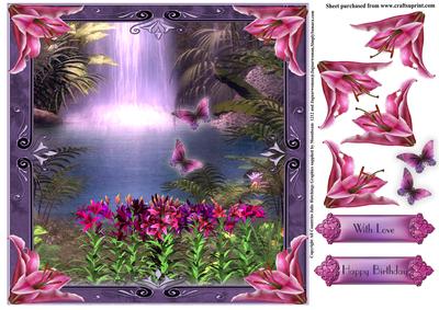 Stunning Lily's by the Waters Edge