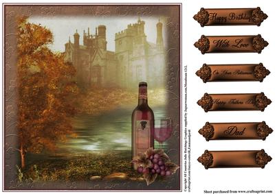 Insert for Wine with a View