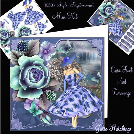 1950's Style Forget-me-not Mini Kit