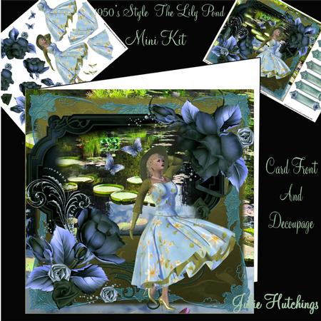 50's Style Daisy by the Lily Pond Mini Kit