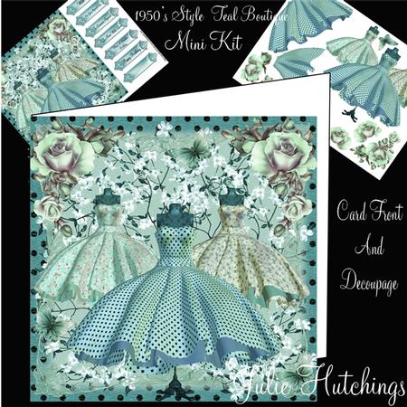 50's Style the Teal Boutique Mini Kit