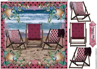 Pretty in Pink the Deckchairs
