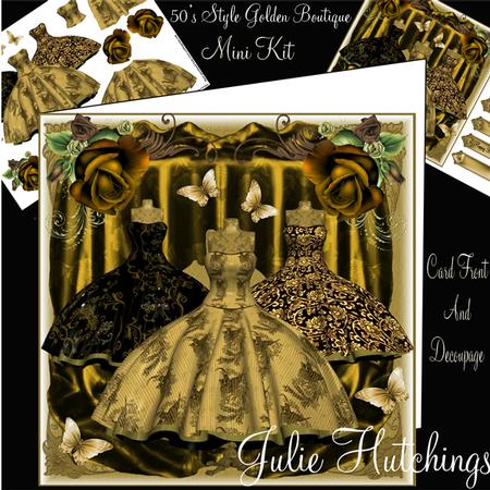 1950's Style Golden Boutique Mini Kit