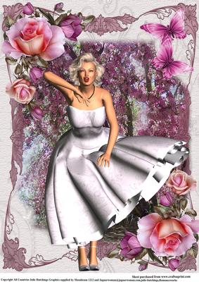1950's Style the Blonde A4