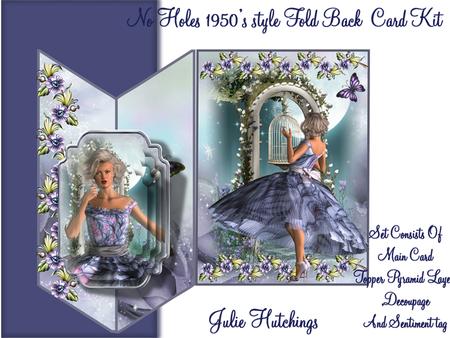 Beautiful No Holes Fold 1950's the Bird Cage
