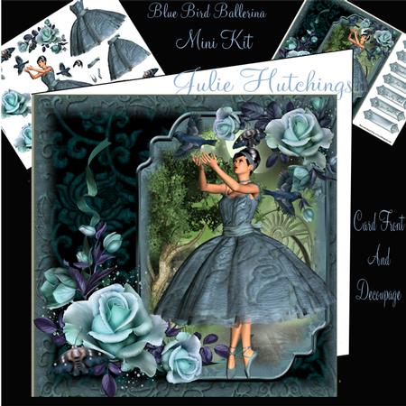 The Blue Bird Ballerina Mini Kit Card Front