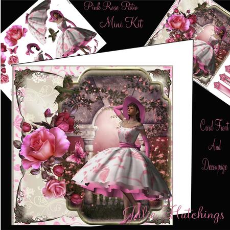 50's Stylethe Pink Rose Patio Lady Mini Kit