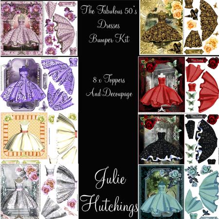 Those 1950's Style Dresses 8xtoppers and Decoupage