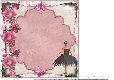Insert to Compliment Black Swan Balet