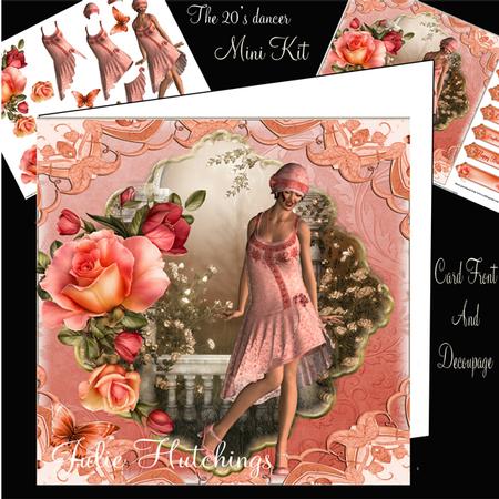 20's Style Flapper Dress Fun Mini Kit