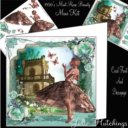 1950's Style Mint Beauty Mini Kit