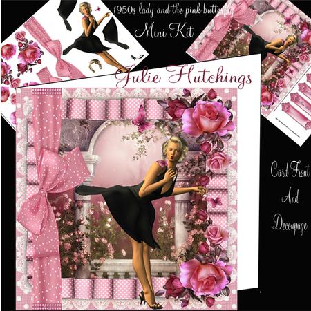 1950's the Pink Butterfly Mini Kit