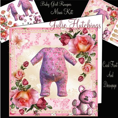 Baby Girl Romper and Roses Mini Kit