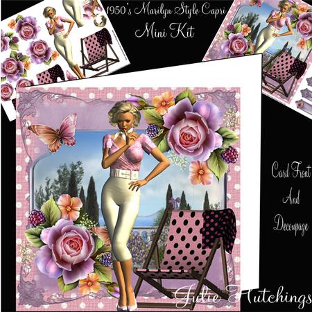 Marilyn Style at the Beach Mini Kit