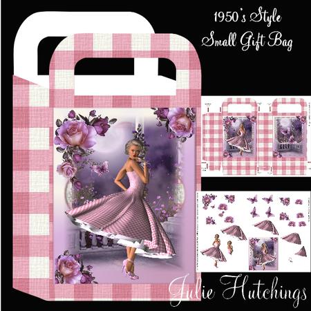 1950s Marilyn Style Gift Bag Mini Kit