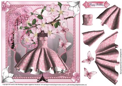 Cherry Blossom Card Topper