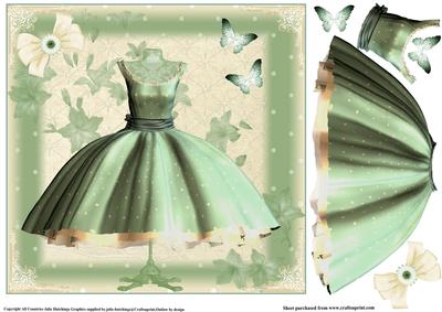 Gorgeous Shabby Chic Polka Dots Topper