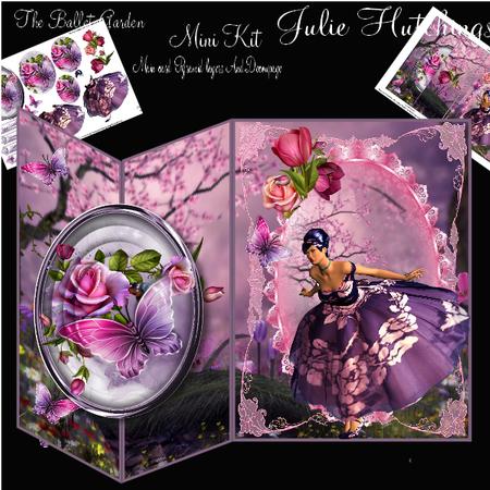 No Holes Fold Ballet Garden Mini Kit