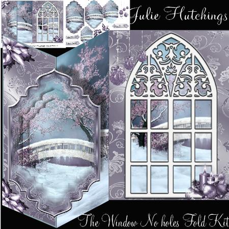 The Winter Window No Holes Fold Mini Kit