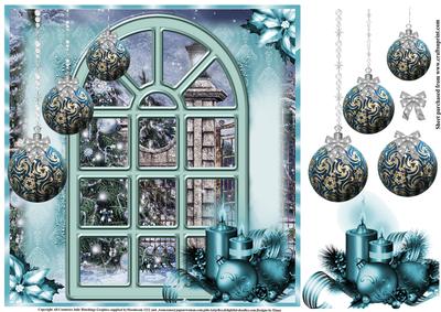 The Moonlight Christmas Window