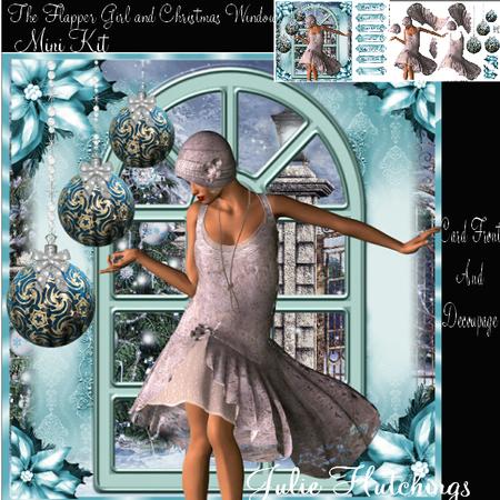 The Flapper Girl and the Christmas Window