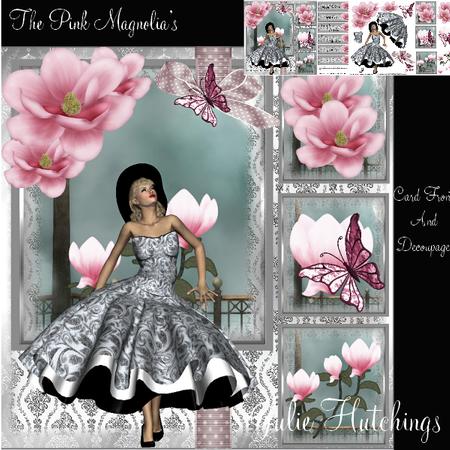 The Pink Magnolia's Card Front Mini Kit