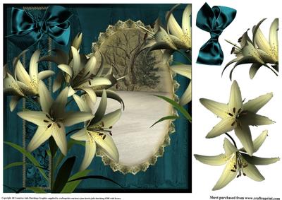 The Winter Lillies Topper